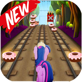 My Little Rush pony runner icon