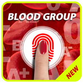 Blood group scanner prank icon