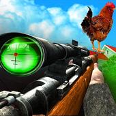 Real Sniper Chicken Shoot Hunter icon