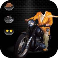 Men Moto Photo Suit