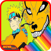 How To Color NARUTO icon