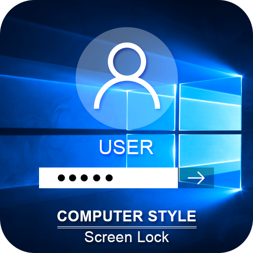 Computer Style Lock Screen 2020 icon
