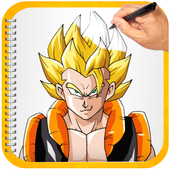 How to Draw Super Saiyan icon