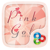 Pink Gold GO Launcher Theme icon