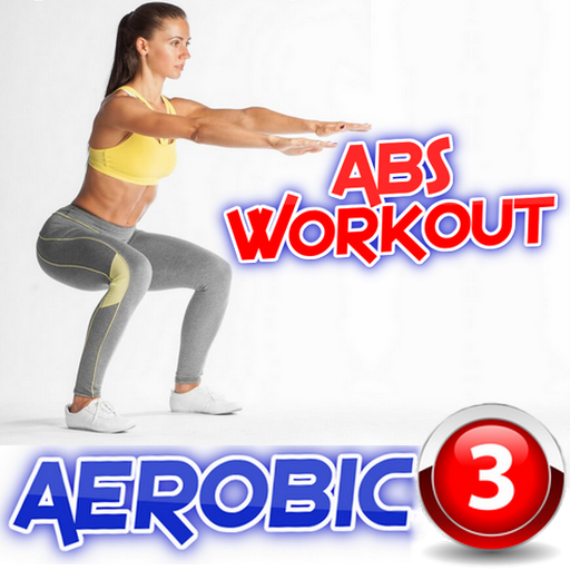 Aerobic ABS Workout Videos Offline - Level 3 icon