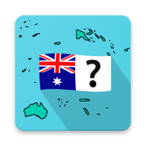 Oceania and Australia quiz – countries and flags icon