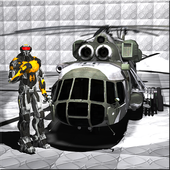 Robot Transport Airplane icon