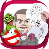 how to draw cute ghostbusters on 9Apps