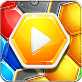 Hexa Block Bee Puzzle icon