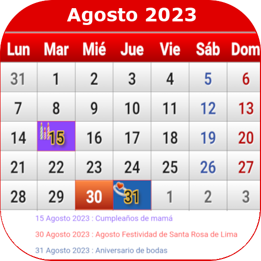 Peru Calendario 2023 icon