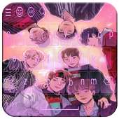 Cute BTS Keyboard Theme on 9Apps