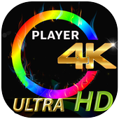 super hd 4k video player icon