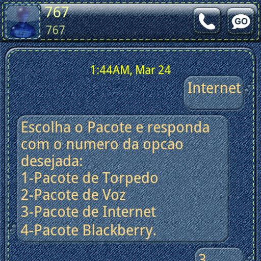 Denim GO SMS Theme icon