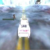 Zombie Car Attack 3d icon