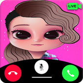 dolls video call, chat simulator and game for lol icon