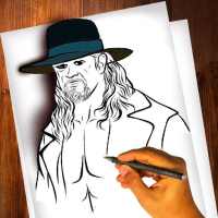 how to draw wwe heros