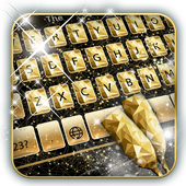 Golden Champagne Keyboard icon