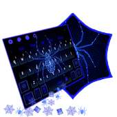 Amazing Neon Spider Gravity Keyboard on 9Apps