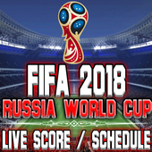 FiFA Worldcup 2018 : Live score, schedule, Teams. icon