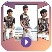 Image to video movie maker icon