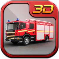 American Fire Fighter Truck 3D 2018