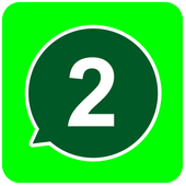 Dual whatsapp app icon