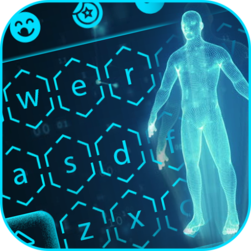Hologram Keyboard Theme icon