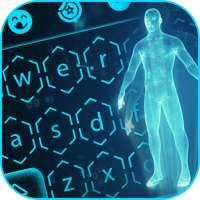 Hologram Keyboard Theme