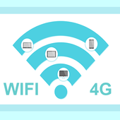 Booster 4g and Wifi icon