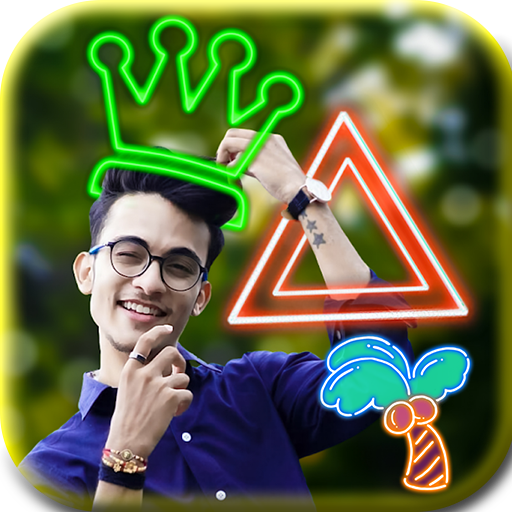 Neon Photo Editor - Nocrop, Filters, Effects icon