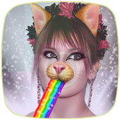 Snap Camera - Filtres : Cat Face Camera HD 2018 icon