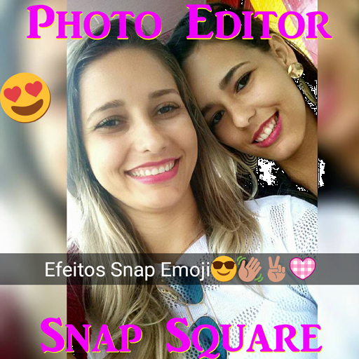 ❤ Desfocar Fundo Carinhas Efeitos Snap InstaSquare icon