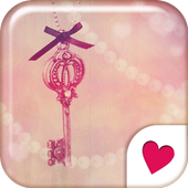 Cute wallpaper★Antique key أيقونة