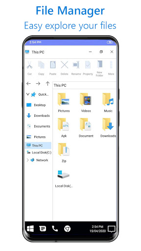 PC Launcher - Computer Launcher & Windows 10 Theme screenshot 3