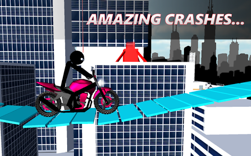 Stickman Motorcycle 3D screenshot 3