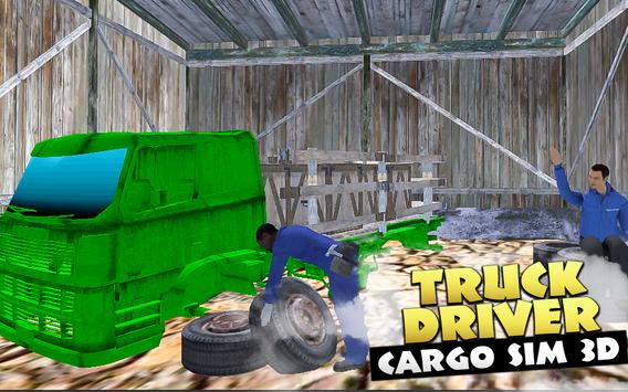 Truck Driver Cargo Sim 3D screenshot 8