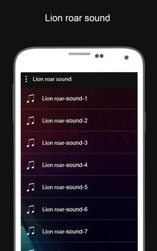 Lion roar sound screenshot 2
