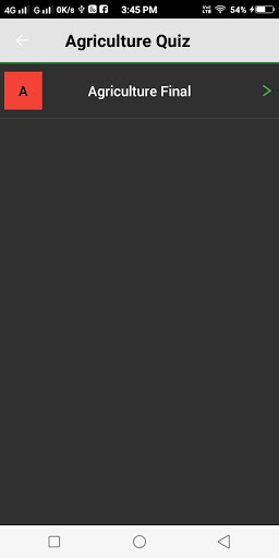 Agriculture quiz screenshot 5