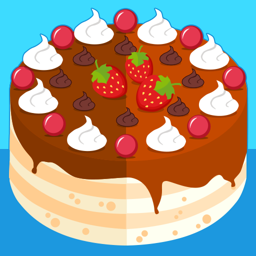 bake cake cooking game icon