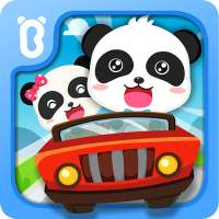 Baby Panda Course de voiture