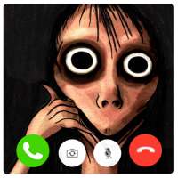 Creepy momo fake video call
