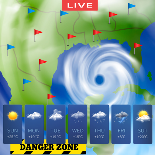 Live weather forecast radar maps Real-Time icon