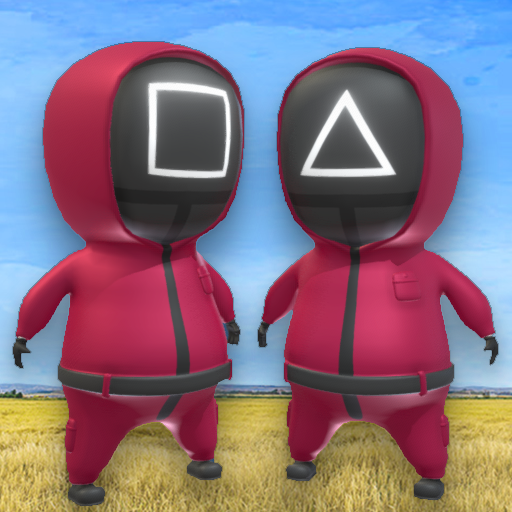 Squid red light green light icon