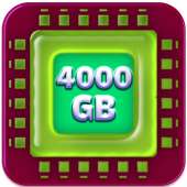 4000 GB free storage space booster : ram free 2018 on 9Apps