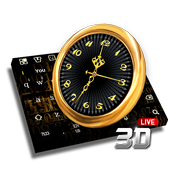 3D Clock Keyboard icon