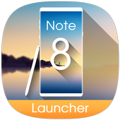 Note 8 Launcher Galaxy أيقونة