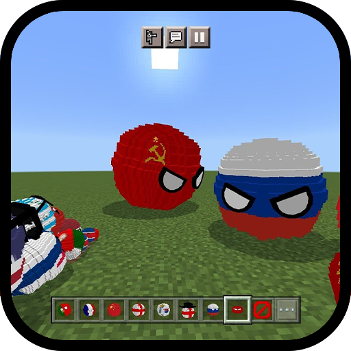 Countryballs mod For Minecraft icon