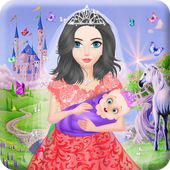 Princess Newborn Baby icon