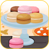 cooking macaroni cakes girls games icon