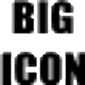 Big Icon Launcher icon